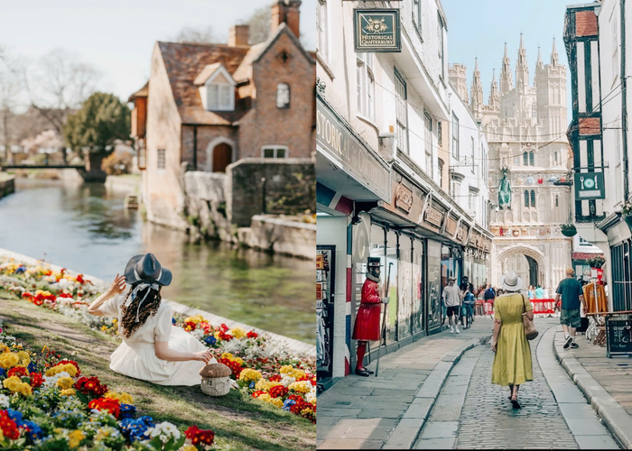 Kinh nghiệm du lịch Canterbury Anh: Khu vườn mộng mơ của Anh quốc