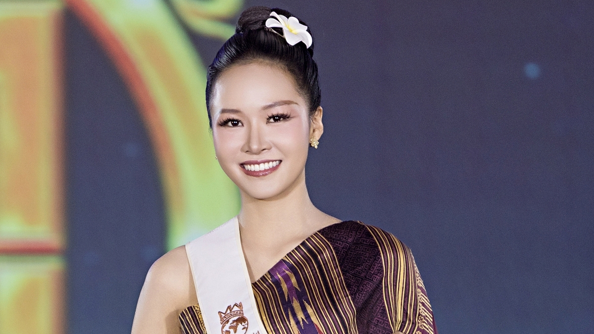 Người đẹp Lào được fan Việt yêu thích tại Miss World 2026