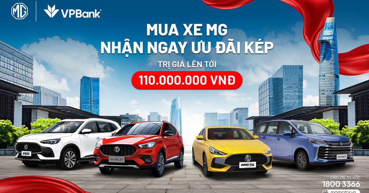 Giải mã sức hút của MG: Chi phí trả trước thấp, ưu đãi 0% lãi suất