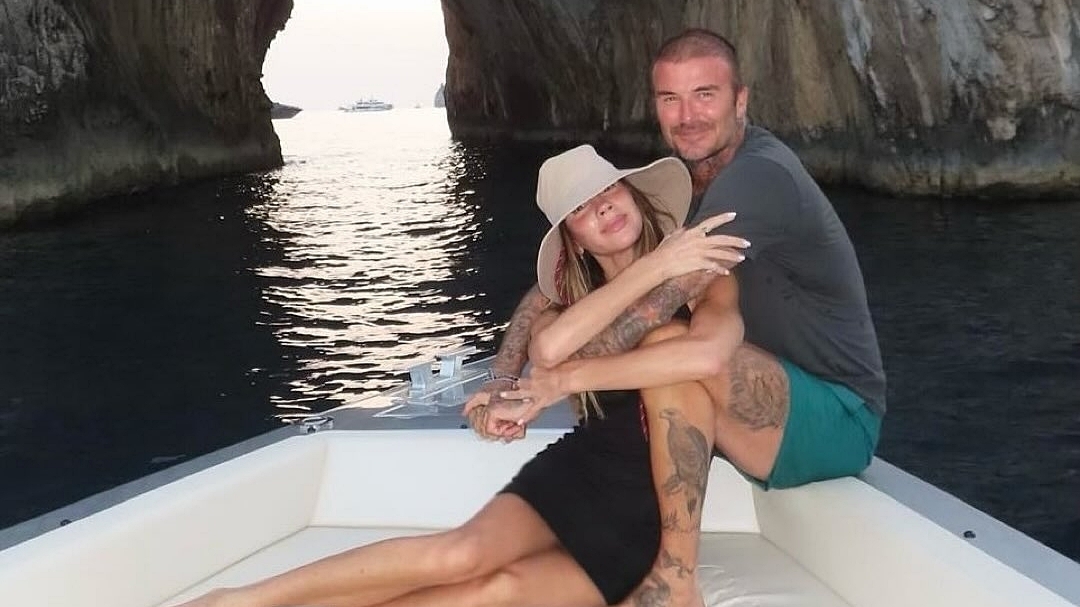 Phong cách nghỉ dưỡng của vợ chồng David Beckham