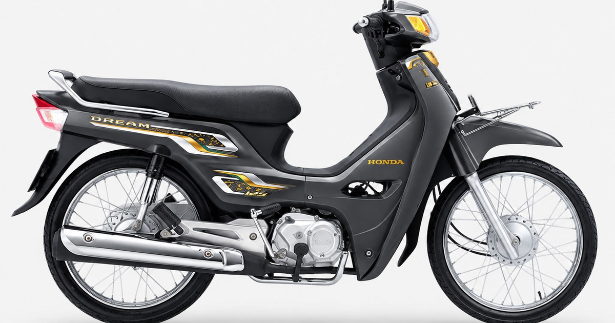 Xe máy số Honda Dream NCX125 cập nhật phiên bản mới, chờ ngày về Việt Nam