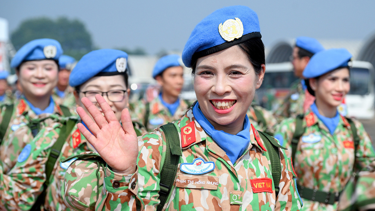 Quân y, công binh lên đường gìn giữ hòa bình Liên Hợp Quốc