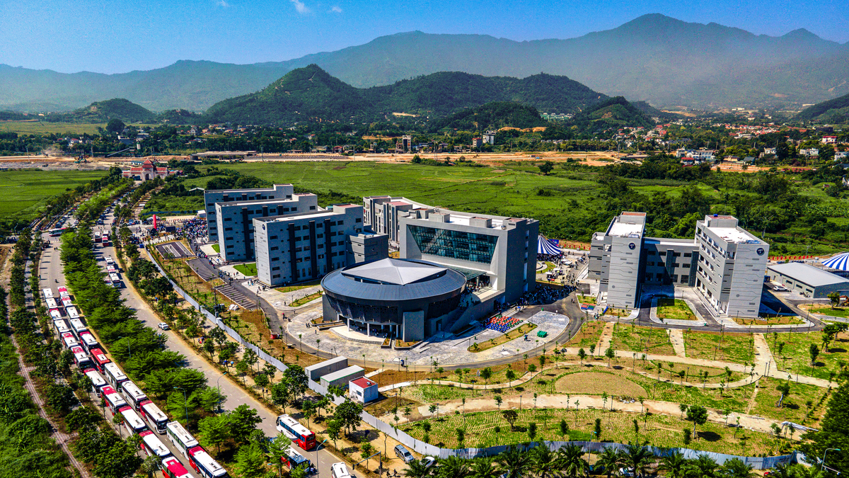 Diện mạo đô thị đại học lớn nhất Việt Nam sau 13 năm