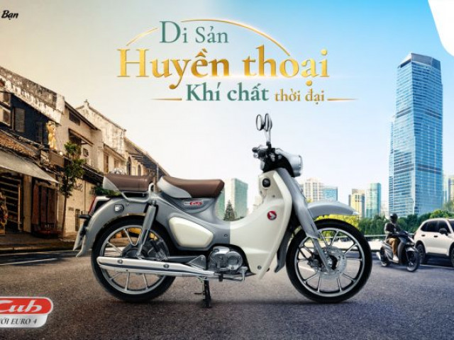 Honda Super Cub mới ra mắt Việt Nam: Nâng cấp động cơ 125cc, bổ sung hai màu sắc mới, giá từ 89 triệu đồng
