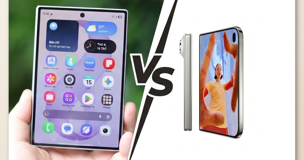 Những khác biệt giữa Galaxy Z Fold8 và iPhone Duo người mua cần biết