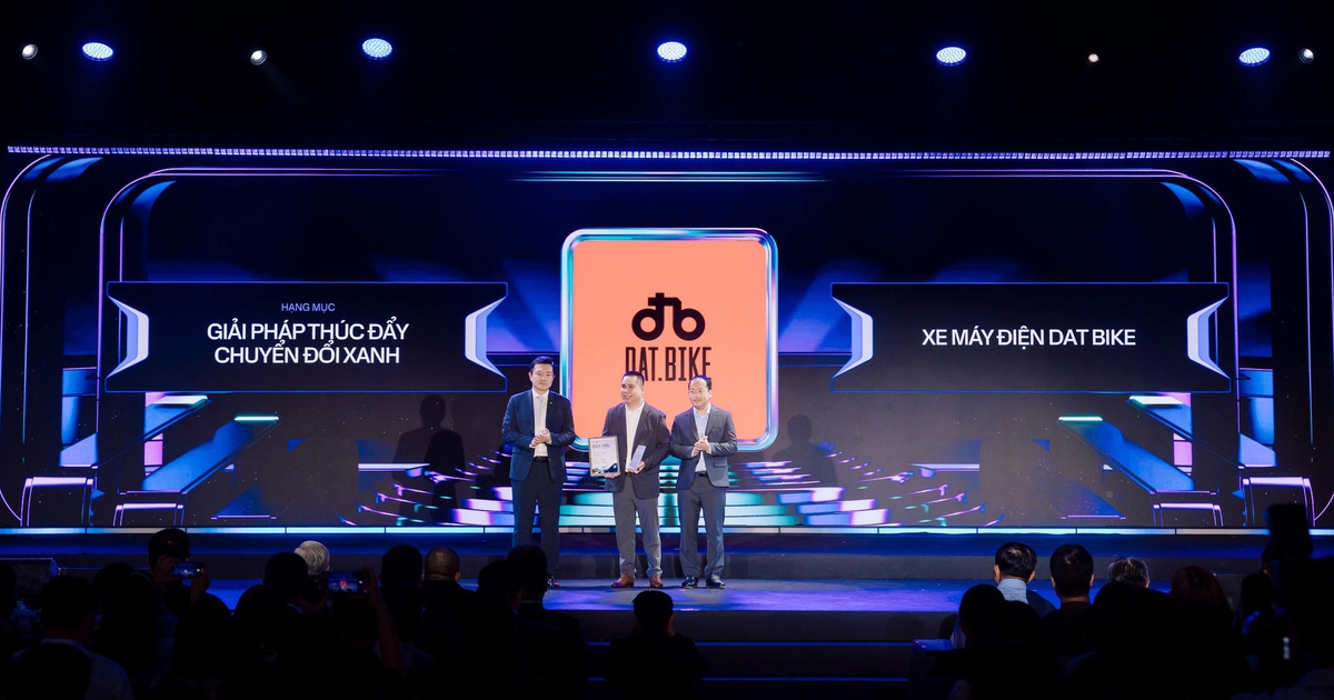 Dat Bike đoạt giải 'Giải pháp thúc đẩy chuyển đổi xanh' tại Better Choice Awards