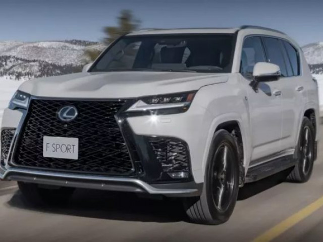 Lexus LX có bản nâng cấp mới: Thêm bản F Sport cùng khung gầm tối ưu